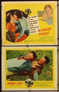4m590 RUNNING TARGET 8 LCs '56 Doris Dowling, Arthur Franz, taste the terror!