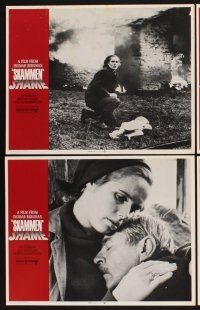 4m602 SHAME 8 LCs '69 Ingmar Bergman's Skammen, Liv Ullmann, Max Von Sydow!
