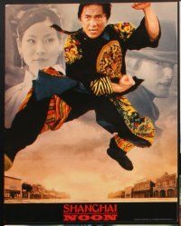 4m044 SHANGHAI NOON 9 LCs '00 cowboys Jackie Chan & Owen Wilson, great western image!