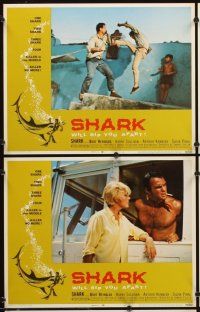 4m605 SHARK 8 LCs '69 Sam Fuller, early Burt Reynolds, Barry Sullivan!