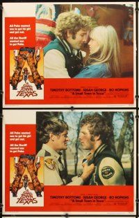 4m618 SMALL TOWN IN TEXAS 8 LCs '76 Timothy Bottoms, Susan George, Bo Hopkins!