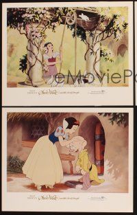 4m951 SNOW WHITE & THE SEVEN DWARFS 3 LCs R83 Walt Disney animated cartoon fantasy classic!