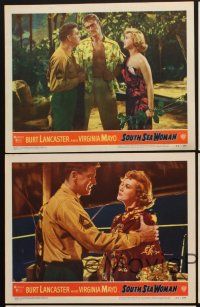 4m900 SOUTH SEA WOMAN 5 LCs '53 leatherneckin' Burt Lancaster, Chuck Connors & sexy Virginia Mayo!