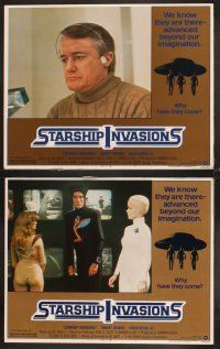 4m632 STARSHIP INVASIONS 8 LCs '77 wacky aliens who are advanced beyond our imagination!