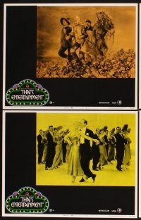 4m654 THAT'S ENTERTAINMENT 8 LCs '74 classic MGM Hollywood scenes, it's a celebration!