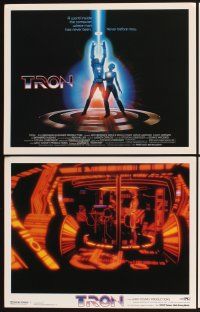 4m670 TRON 8 LCs '82 Walt Disney sci-fi, cool special effects image inside a computer!