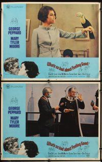 4m697 WHAT'S SO BAD ABOUT FEELING GOOD 8 LCs '68 romantic George Peppard & Mary Tyler Moore!