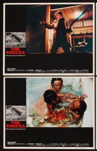 4m713 YAKUZA 8 LCs '75 Robert Mitchum, Paul Schrader, directed by Sydney Pollack!