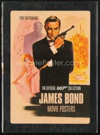 4p160 JAMES BOND MOVIE POSTERS first edition hardcover book '01 cool images from all countries!