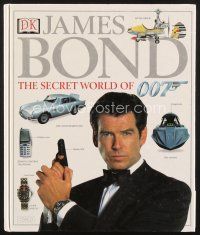 4p161 JAMES BOND: THE SECRET WORLD OF 007 first edition hardcover book '00 lots of cool info!