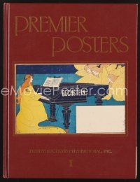 4p171 PREMIER POSTERS hardcover auction catalog '85 Poster Sales International first auction!