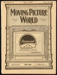 4p049 MOVING PICTURE WORLD exhibitor magazine June 2, 1917 Fairbanks, Pickford, Theda Bara!