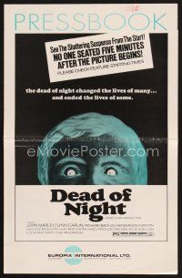 4p312 DEAD OF NIGHT pressbook '74 zombies changed the lives of many & ended the lives fo some!