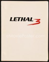 4p195 LETHAL WEAPON 3 revised draft script September 6, 1991, screenplay by Jeffrey Boam!