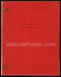 4p197 LOOK WHAT'S HAPPENED TO ROSEMARY'S BABY third revised draft TV script April 26, 1976, sequel!