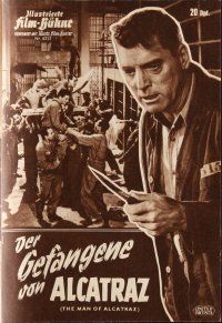 4p241 BIRDMAN OF ALCATRAZ German program '62 Burt Lancaster, John Frankenheimer classic, different!