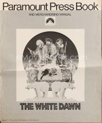 4p422 WHITE DAWN pressbook '74 Warren Oates, Timothy Bottoms, Lou Gossett, polar bears!
