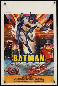 4r507 BATMAN Belgian/English R70s DC Comics, great art of Adam West in title role, Cesar Romero!