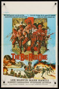 4r512 BIG RED ONE Belgian '80 directed by Samuel Fuller, Lee Marvin, Mark Hamill in WWII!