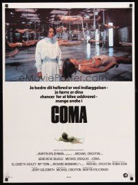 4r404 COMA Danish '78 Genevieve Bujold finds room of hanging unconscious sexy beautiful women!