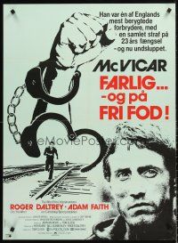 4r452 MCVICAR Danish '81 different art of toughguy Roger Daltrey, Adam Faith!