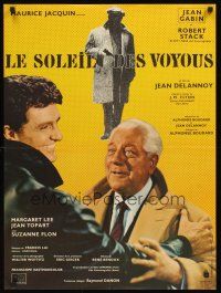 4r659 ACTION MAN French 23x32 '67 Jean Delannoy's Le Soleil des Voyous, Jean Gabin & Robert Stack!