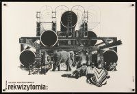 4r131 REKWIZYTORNIA stage play Polish 27x38 '78 bizarre Jan Jaromir Aleksiun art!