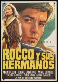 4r279 ROCCO & HIS BROTHERS Spanish R70s Rocco e I Suoi Fratelli, Alain Delon, Annie Girardot!