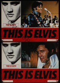 4r377 THIS IS ELVIS 6 Italian/Eng 13x18 pbustas '81 rock 'n' roll biography, portraits of The King!