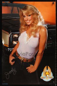 4s656 FALL GUY TV commercial poster '81 great image of sexy Heather Thomas, stuntman series!