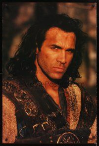 4s662 HIGHLANDER TV commercial poster '92 cool image of Adrian Paul as Duncan MacLeod!