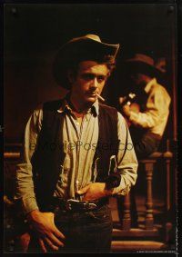 4s666 JAMES DEAN commercial poster '80s great image of Hollywood's Lost Idol!
