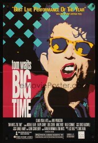 4s371 BIG TIME video special 24x36 '88 Tom Waits live jazz blues concert, cool image!