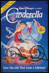 4s388 CINDERELLA video special 26x40 R90s Walt Disney classic romantic musical fantasy cartoon!