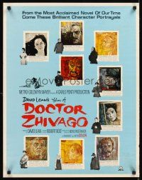4s403 DOCTOR ZHIVAGO special 22x29 '65 David Lean English epic, cool art by Piotrowski!
