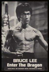 4s416 ENTER THE DRAGON soundtrack special 18x28 '73 Bruce Lee kung fu classic, cool image!