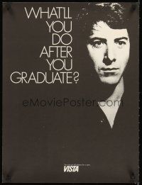 4s440 GRADUATE Vista recruiting special 18x24 '68 great different image of Dustin Hoffman!