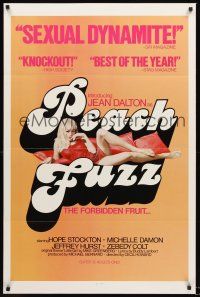 4t333 PEACH FUZZ 1sh '77 introducing sexiest Jean Dalton, the forbidden fruit!