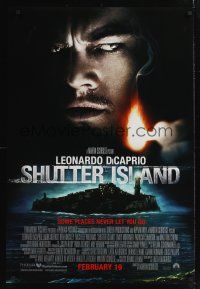 4t138 SHUTTER ISLAND int'l advance DS 1sh '10 Martin Scorsese, Leonardo DiCaprio!