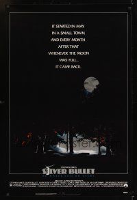 4t358 SILVER BULLET 1sh '85 Stephen King, whenever the moon was full, it came back!