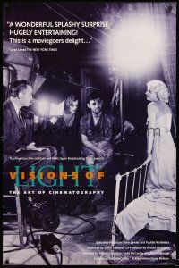 4t395 VISIONS OF LIGHT 1sh '92 classic cinematography, Clark Gable & sexy Jean Harlow on set!