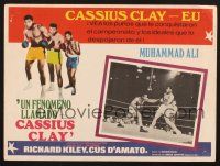 4x012 A.K.A. CASSIUS CLAY Mexican LC '70 heavyweight champion boxer Muhammad Ali in the ring!