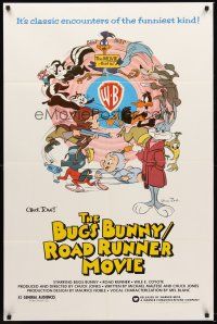4y093 BUGS BUNNY & ROAD RUNNER MOVIE 1sh '79 Chuck Jones classic comedy cartoon!