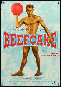 4y284 BEEFCAKE Canadian '98 biography of Bob Mizer, founder of the Athletic Model Guild!