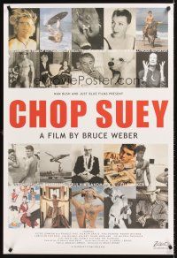 4y246 CHOP SUEY int'l 1sh '01 Bruce Weber documentary about avant-garde photography!