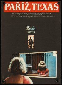 4y464 PARIS, TEXAS Czech 11x16 '84 Wim Wenders, image of Nastassja Kinski, Harry Dean Stanton!