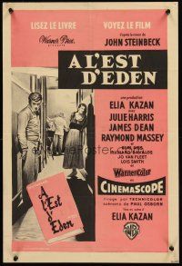4y442 EAST OF EDEN French 15x21 R60s first James Dean, John Steinbeck, directed by Elia Kazan!