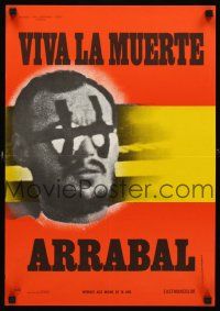 4y445 LONG LIVE DEATH French 15x21 '71 Fernando Arrabal, disturbing image of condemned man!