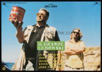 4y365 BIG LEBOWSKI Italian photobusta '98 Coen Bros, John Goodman & Jeff Bridges with ashes!