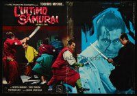 4y370 REBELLION Italian photobusta '67 Masaki Kobayashi, samurai Toshiro Mifune!